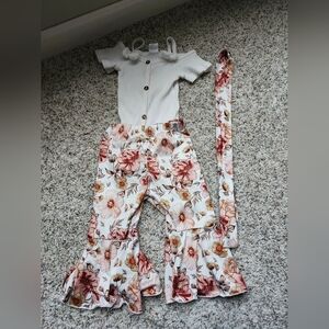 Baby Girl Onesie/Pants Set